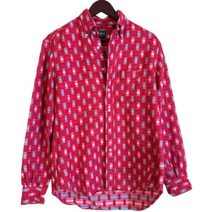 Rare GitmanBros Vintage Flannel Red/Orange Size M`````